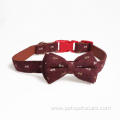 Friendly Floral Luxury Pet Dog Bow Tie Collar